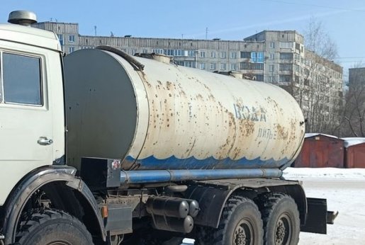 Покраска, ремонт, устранение вмятин цистерн водовозов стоимость ремонта и где отремонтировать - Остров
