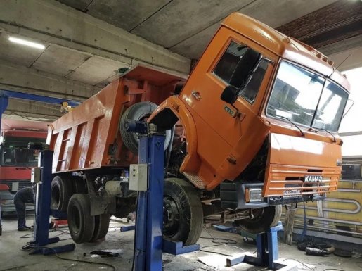 Ремонт самосвалов (кузов, ходовая, двигатель) стоимость ремонта и где отремонтировать - Псков