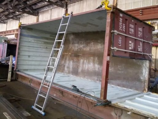 Ремонт сухогрузных и рефрижераторных контейнеров стоимость ремонта и где отремонтировать - Псков