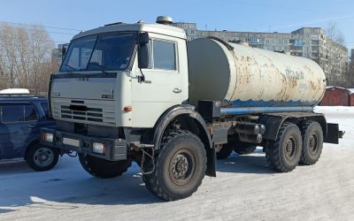 Цистерна-водовоз на базе Камаз - Псков, заказать или взять в аренду