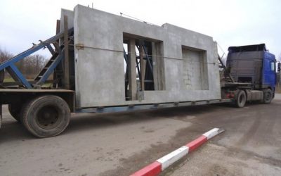Перевозка бетонных панелей и плит - панелевозы - Псков, цены, предложения специалистов